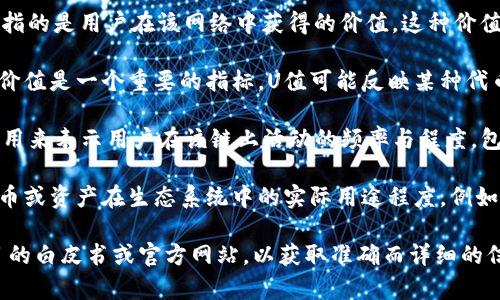 区块链中的“U值”并不是一个标准的术语，可能是某种特定项目或系统中使用的专有名词。通常在区块链讨论中，可能涉及到的相关概念包括“市值”、“流通量”、“用户价值”等等。

### U值的可能解释

1. **用户价值（User Value）**: 在某些区块链项目中，U值可能指的是用户在该网络中获得的价值。这种价值可能是通过参与共识机制、提供流动性、参与治理等方式获得的。

2. **代币价值（Token Value）**: 在许多区块链项目中，代币的价值是一个重要的指标。U值可能反映某种代币的预期价值或者市场表现。

3. **用户活跃度（User Activity）**: 在某些上下文中，U值可能用来表示用户在该链上活动的频率与程度，包括交易频率、智能合约调用等。

4. **用途值（Utility Value）**: 在一些应用中，U值可能表示代币或资产在生态系统中的实际用途程度，例如在去中心化金融（DeFi）中的使用效率。

如果您在特定的上下文中遇到“U值”这一术语，建议查看相关项目的白皮书或官方网站，以获取准确而详细的信息。
